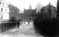 Blick auf die Aussenpforte 1926